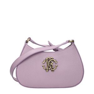 Roberto Cavalli Pink Leather Crossbody Women's Bag